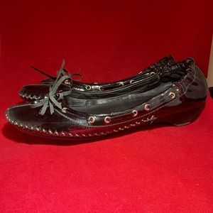 Donald Pliner Polly Patent Leather Low Heel